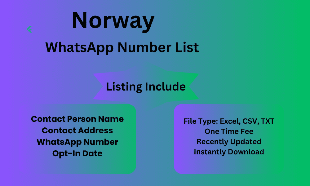 Norway whatsapp number list