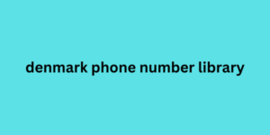 denmark phone number library